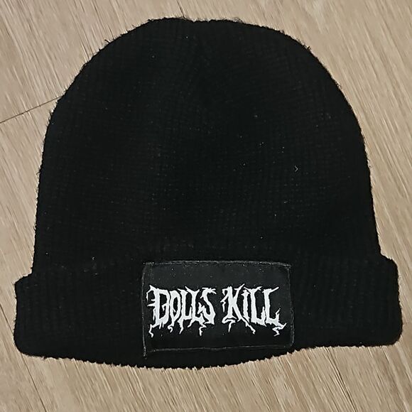 Dolls Kill - Embroidered Branch Logo Beanie Unisex - Picture 1 of 1